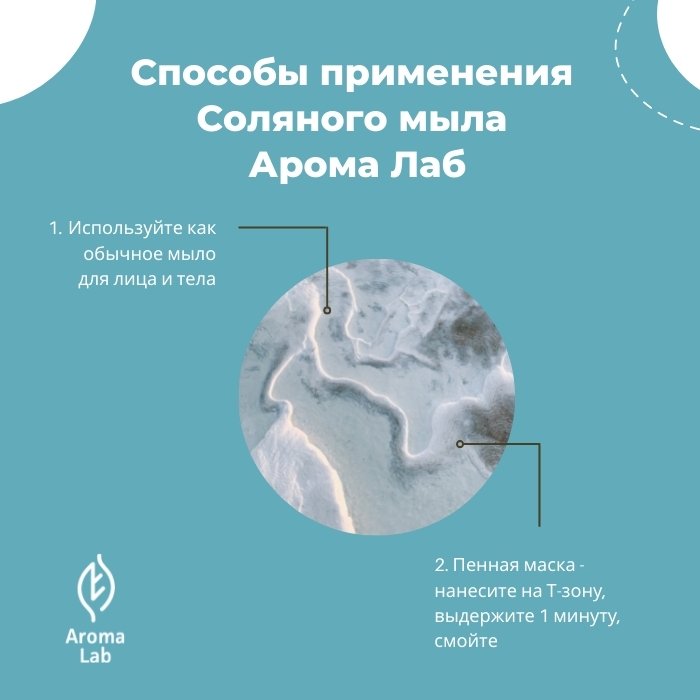 Соляное мыло Применение