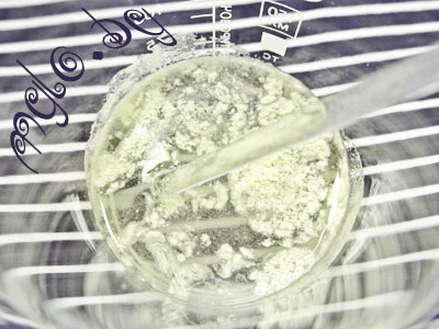 Растворение сухих ингредиентов Растворение сухих ингредиентов